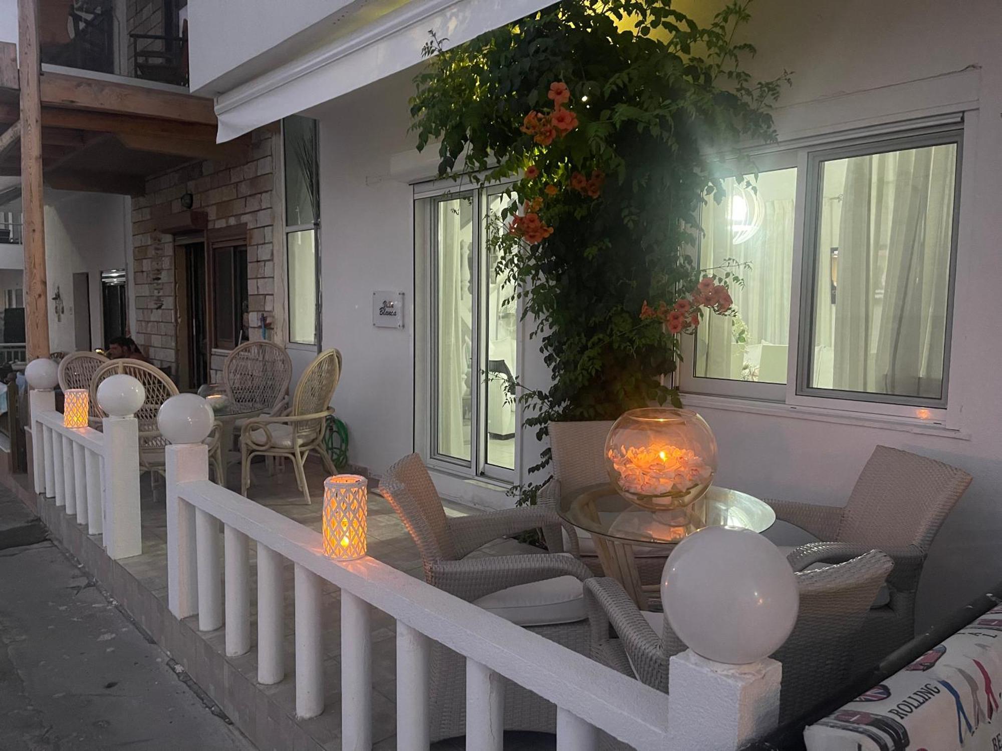 Villa Blanca Haraki Bagian luar foto